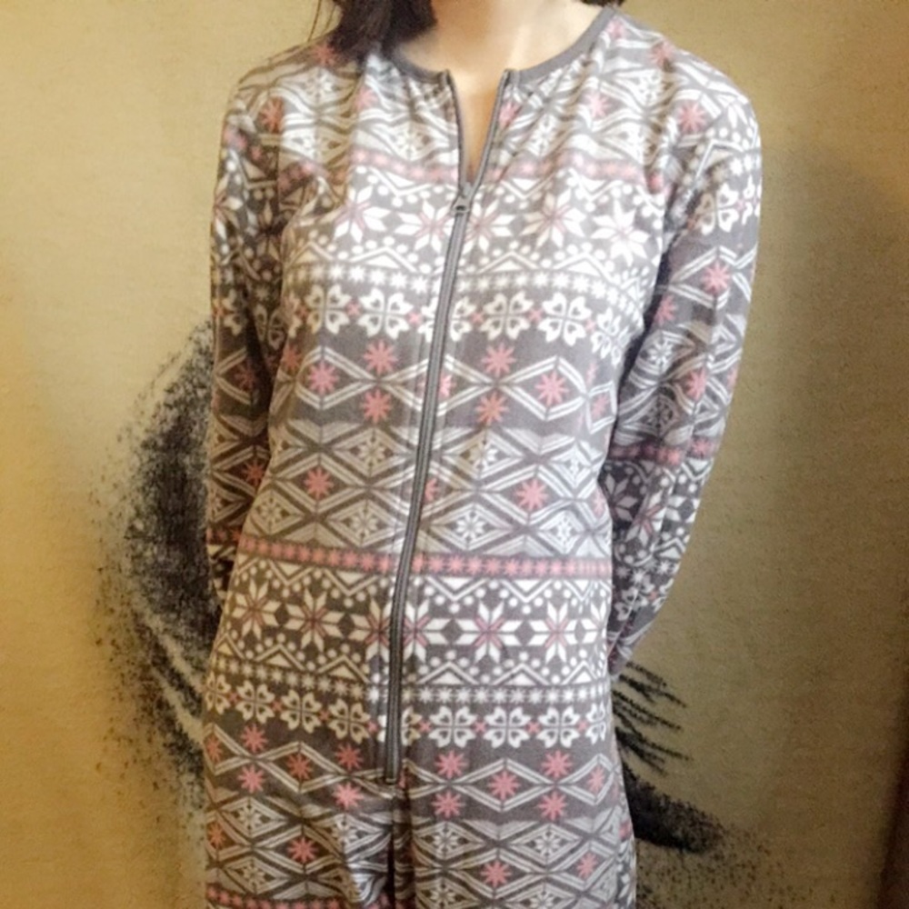 Just Be Cozy warm footie pajamas pjs sleepwear